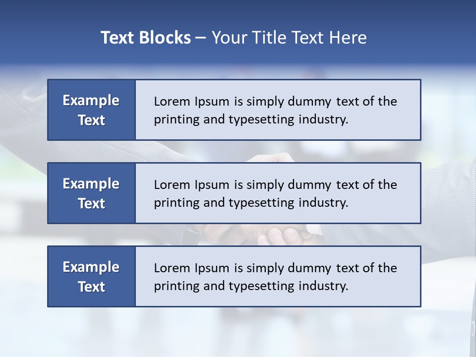 Deal Office Meeting PowerPoint Template
