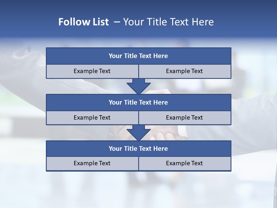 Deal Office Meeting PowerPoint Template