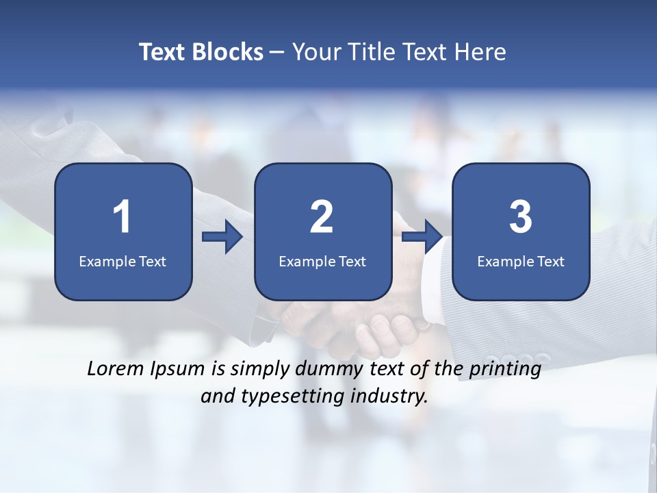 Deal Office Meeting PowerPoint Template