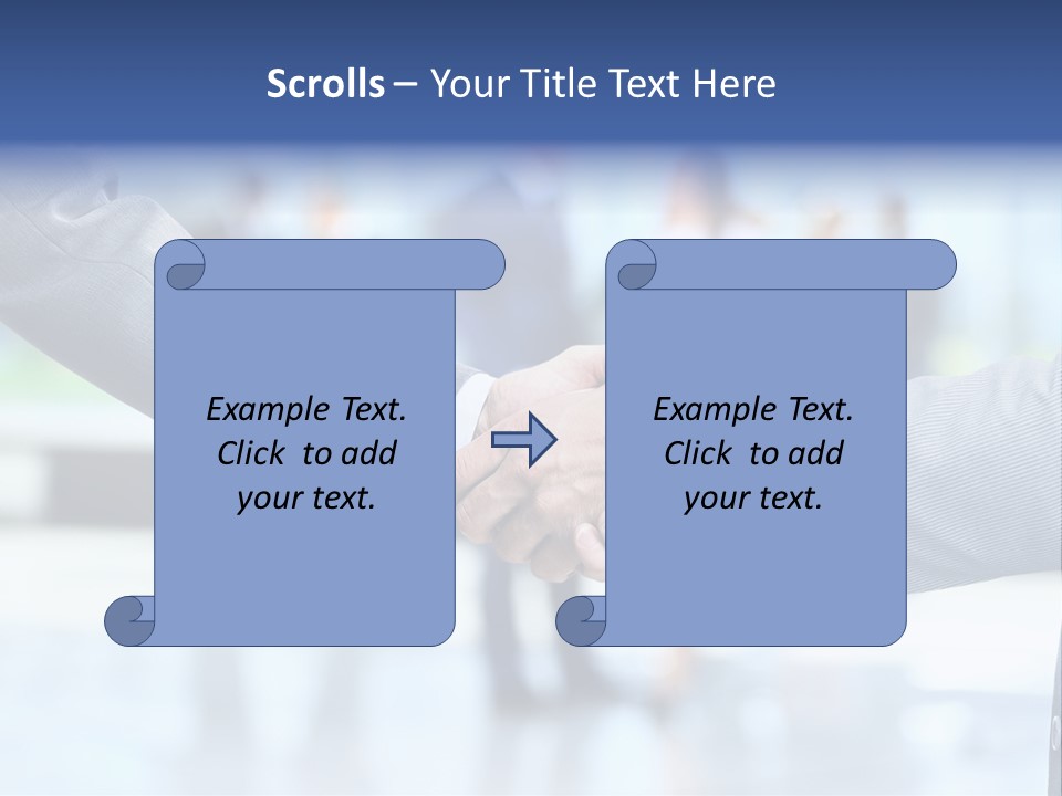 Deal Office Meeting PowerPoint Template