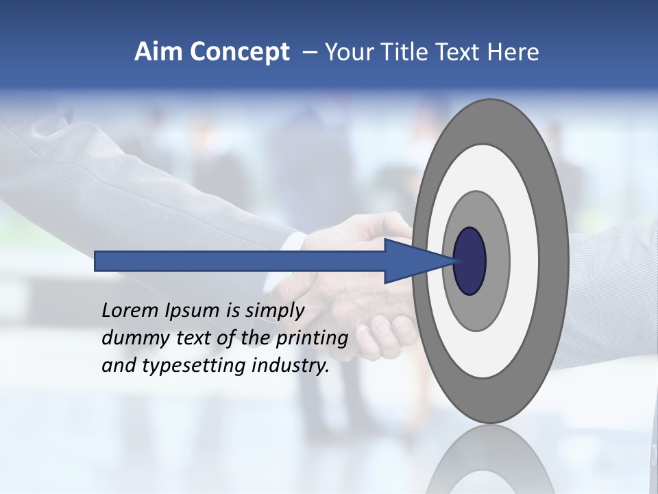 Deal Office Meeting PowerPoint Template