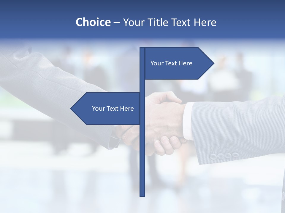 Deal Office Meeting PowerPoint Template