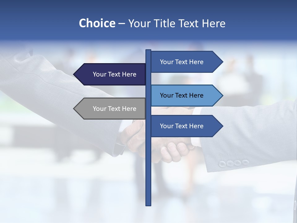Deal Office Meeting PowerPoint Template