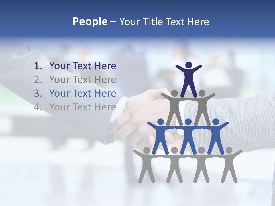 Deal Office Meeting PowerPoint Template