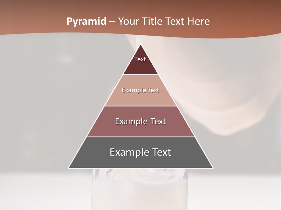 Pisco Sour Grape Schnaps Vertical PowerPoint Template