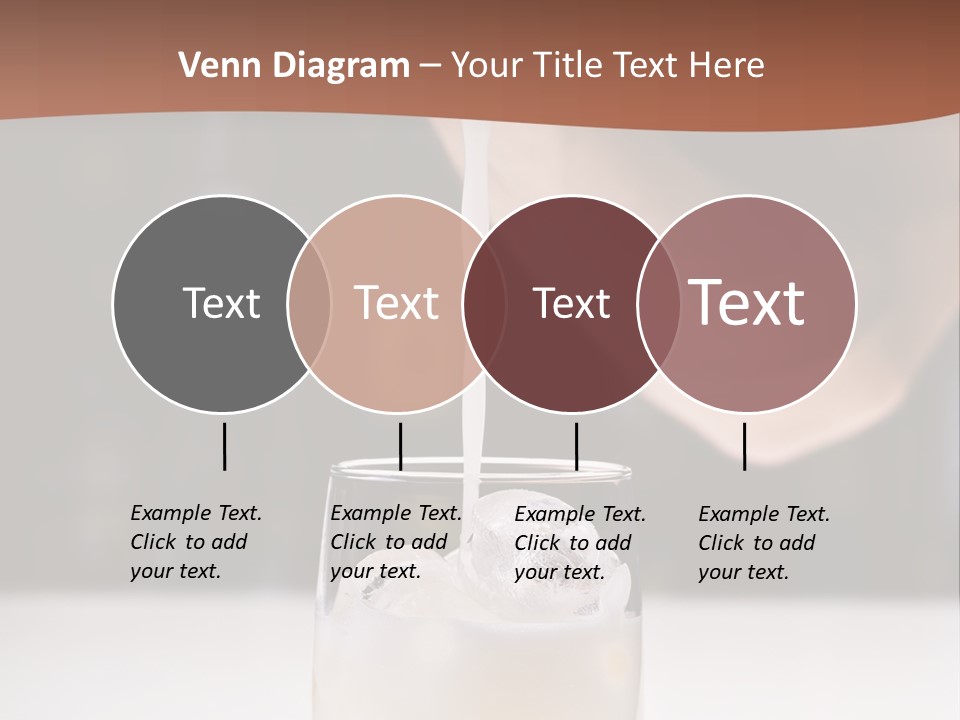 Pisco Sour Grape Schnaps Vertical PowerPoint Template