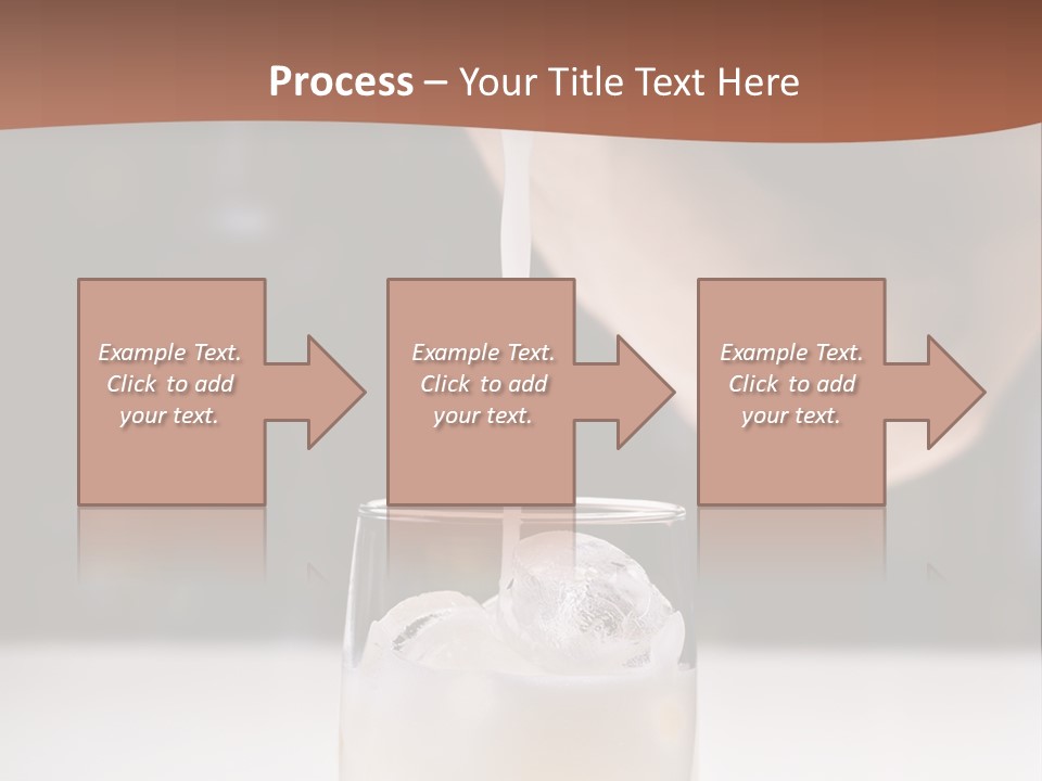 Pisco Sour Grape Schnaps Vertical PowerPoint Template