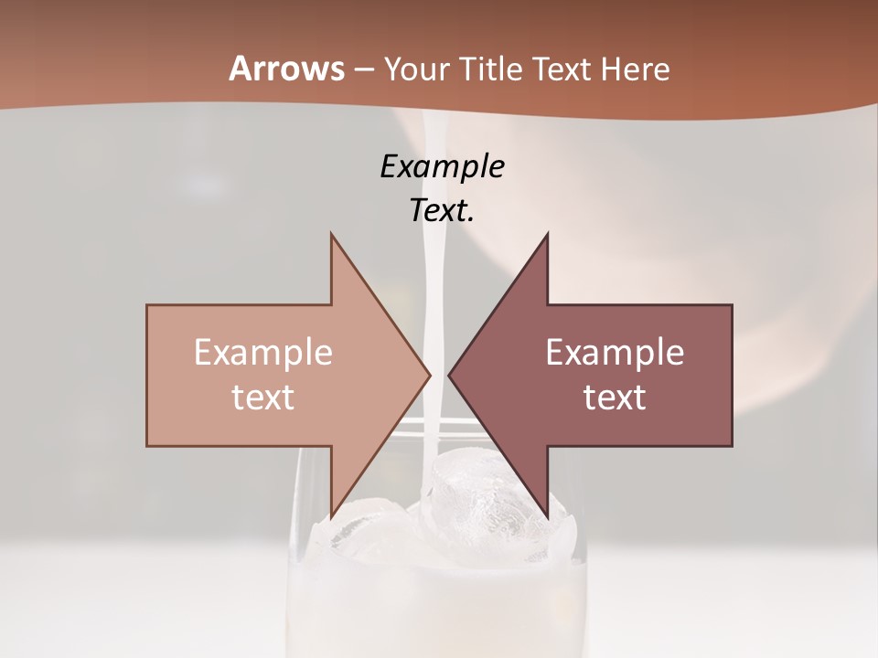 Pisco Sour Grape Schnaps Vertical PowerPoint Template