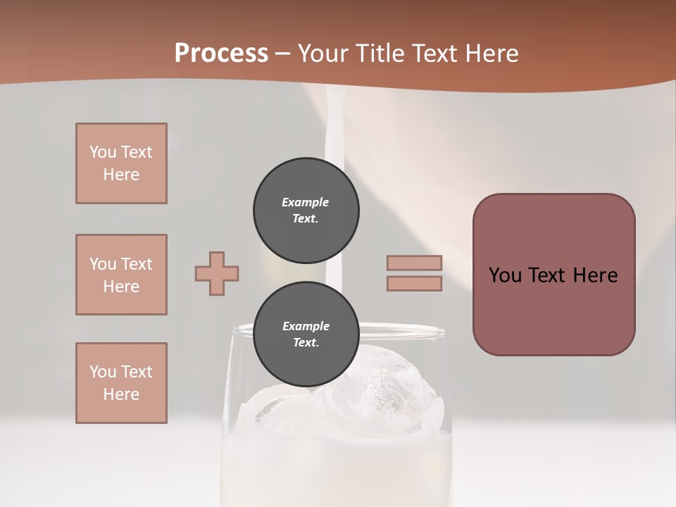 Pisco Sour Grape Schnaps Vertical PowerPoint Template
