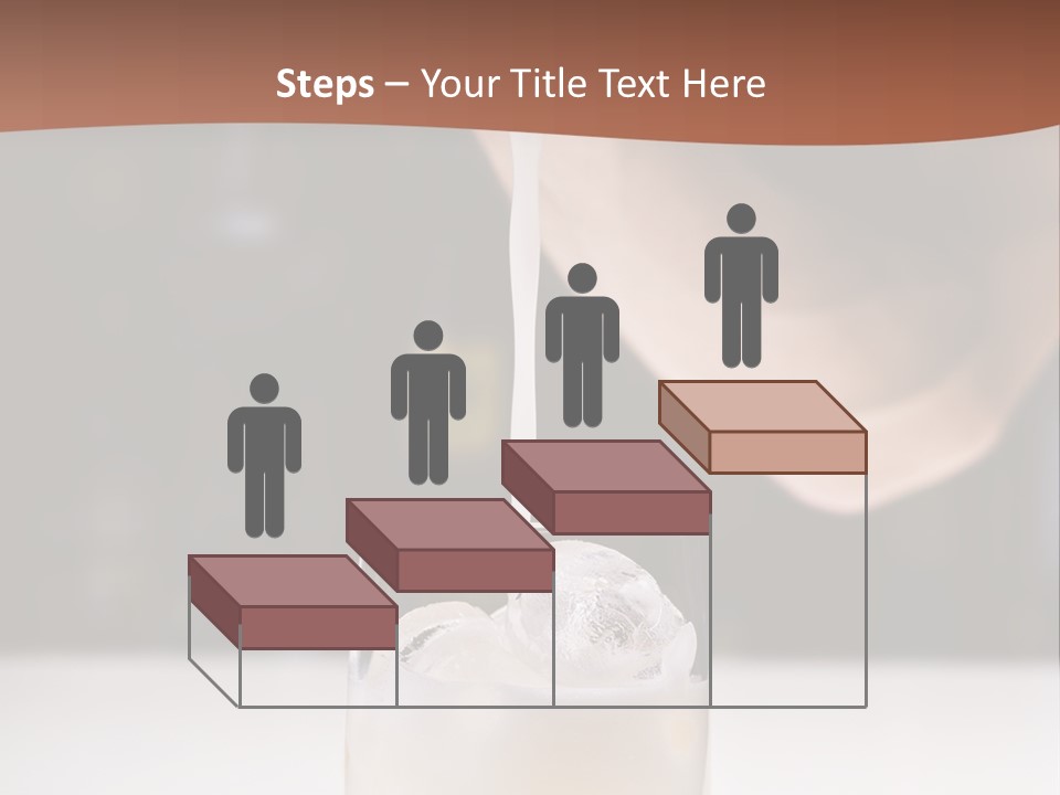 Pisco Sour Grape Schnaps Vertical PowerPoint Template