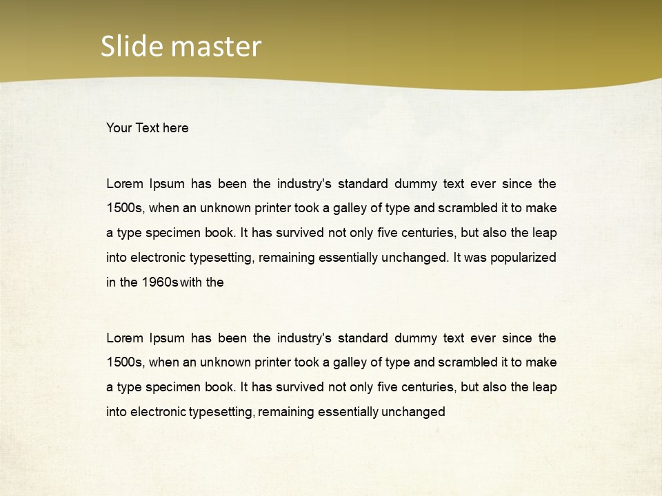 Meadow Style Handmade PowerPoint Template