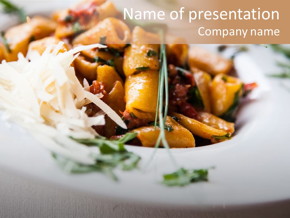 Traditional Healthy Gourmet PowerPoint Template