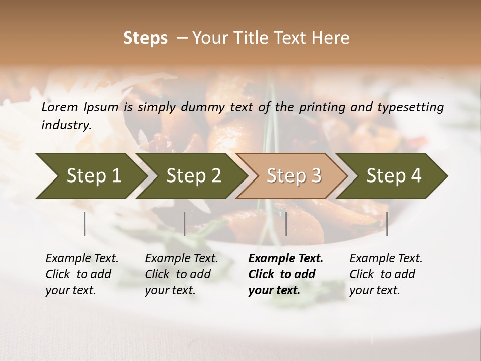 Traditional Healthy Gourmet PowerPoint Template
