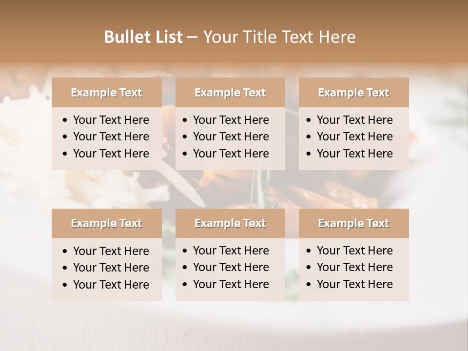 Traditional Healthy Gourmet PowerPoint Template
