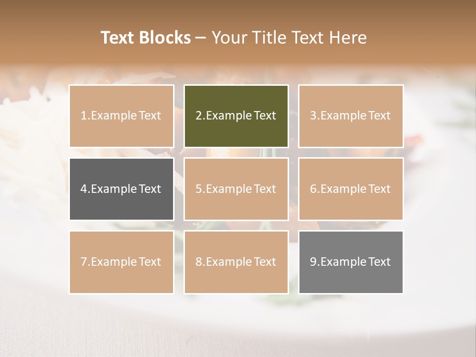 Traditional Healthy Gourmet PowerPoint Template