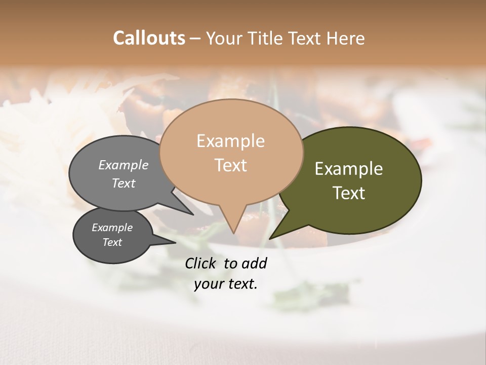 Traditional Healthy Gourmet PowerPoint Template