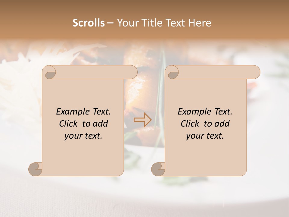 Traditional Healthy Gourmet PowerPoint Template