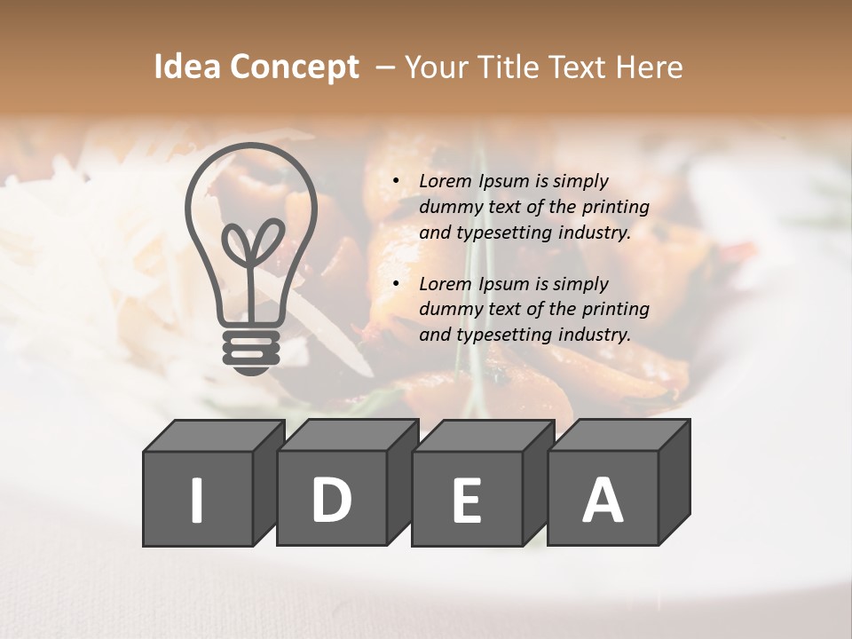 Traditional Healthy Gourmet PowerPoint Template