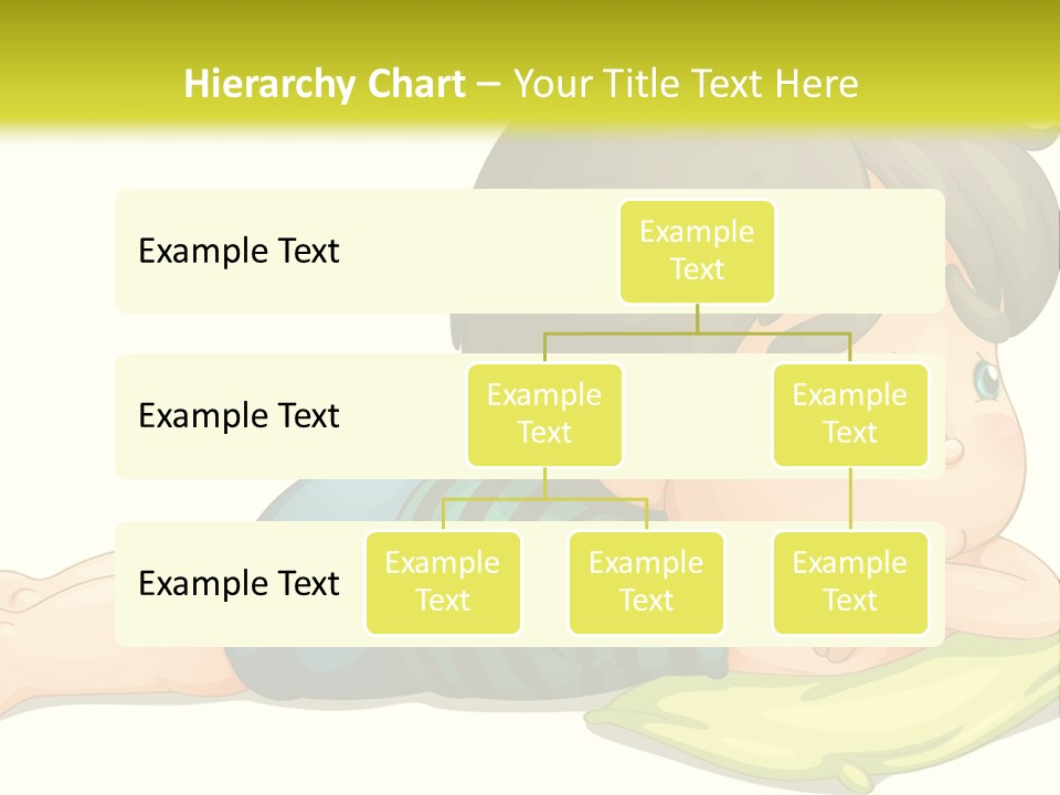 Person Illustration Pillow PowerPoint Template