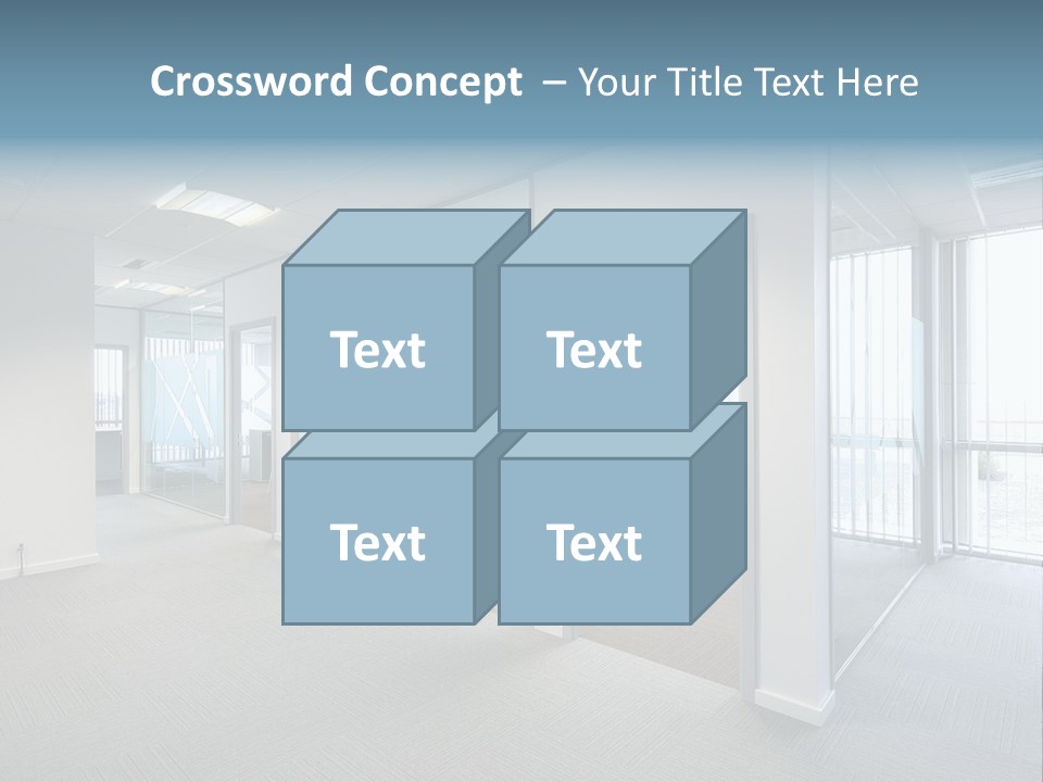 Lit Screen Ceiling PowerPoint Template