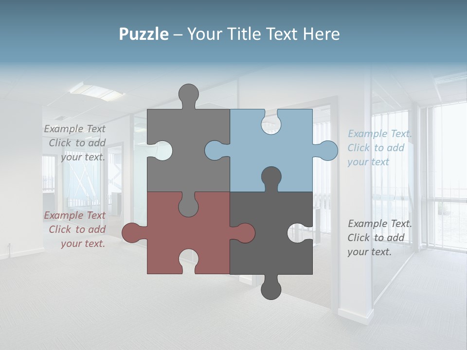 Lit Screen Ceiling PowerPoint Template