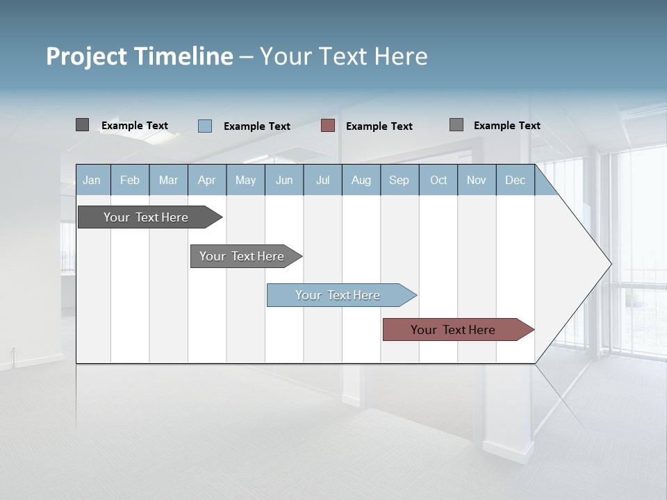 Lit Screen Ceiling PowerPoint Template