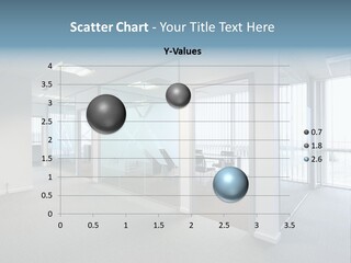 Lit Screen Ceiling PowerPoint Template