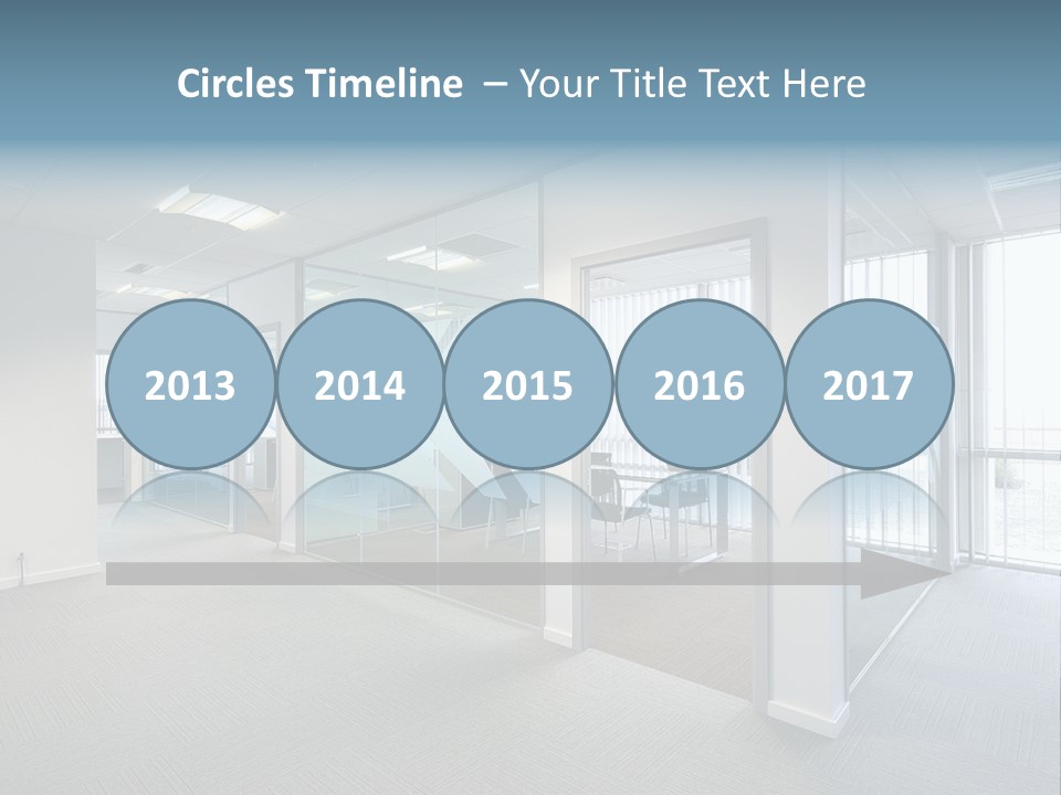 Lit Screen Ceiling PowerPoint Template
