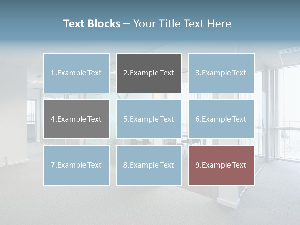 Lit Screen Ceiling PowerPoint Template