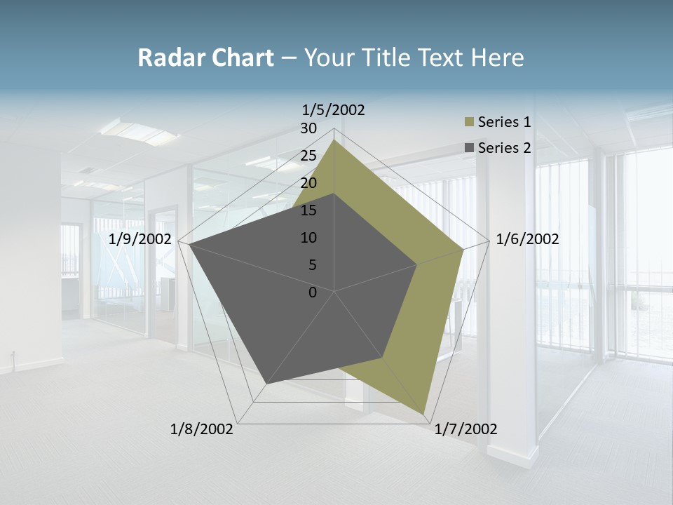 Lit Screen Ceiling PowerPoint Template