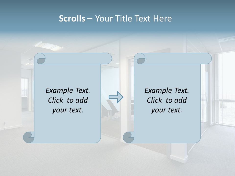 Lit Screen Ceiling PowerPoint Template