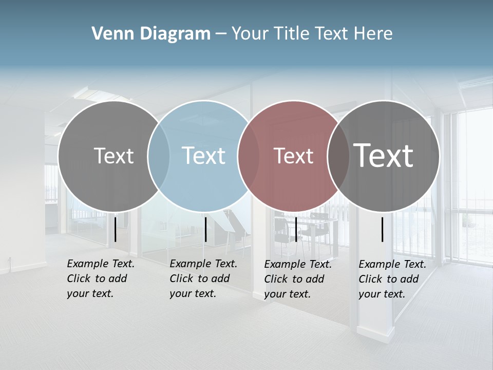 Lit Screen Ceiling PowerPoint Template