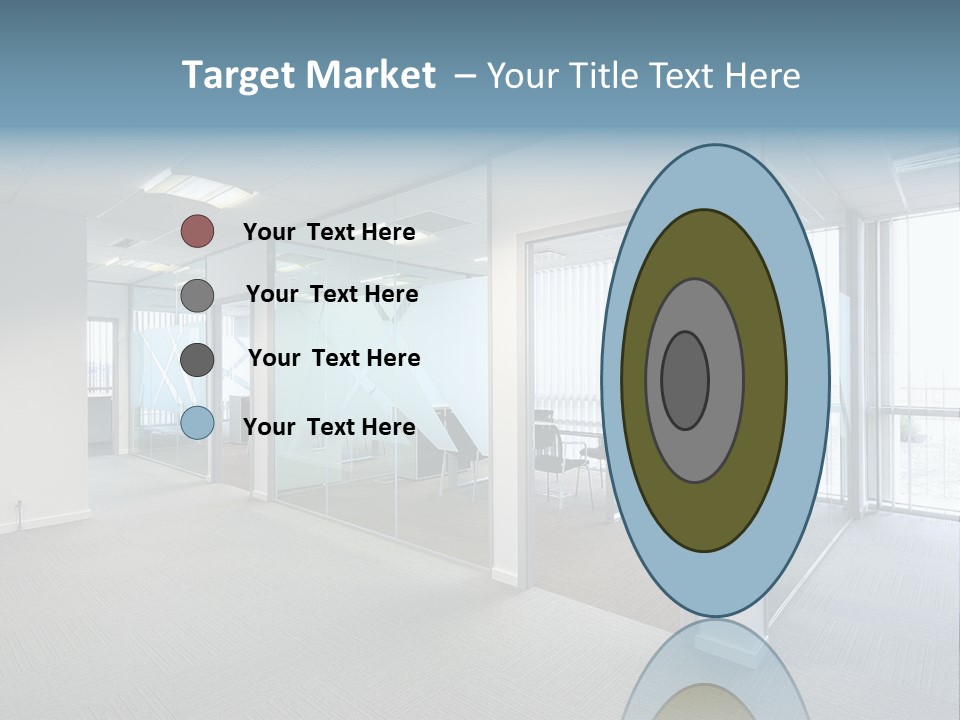 Lit Screen Ceiling PowerPoint Template