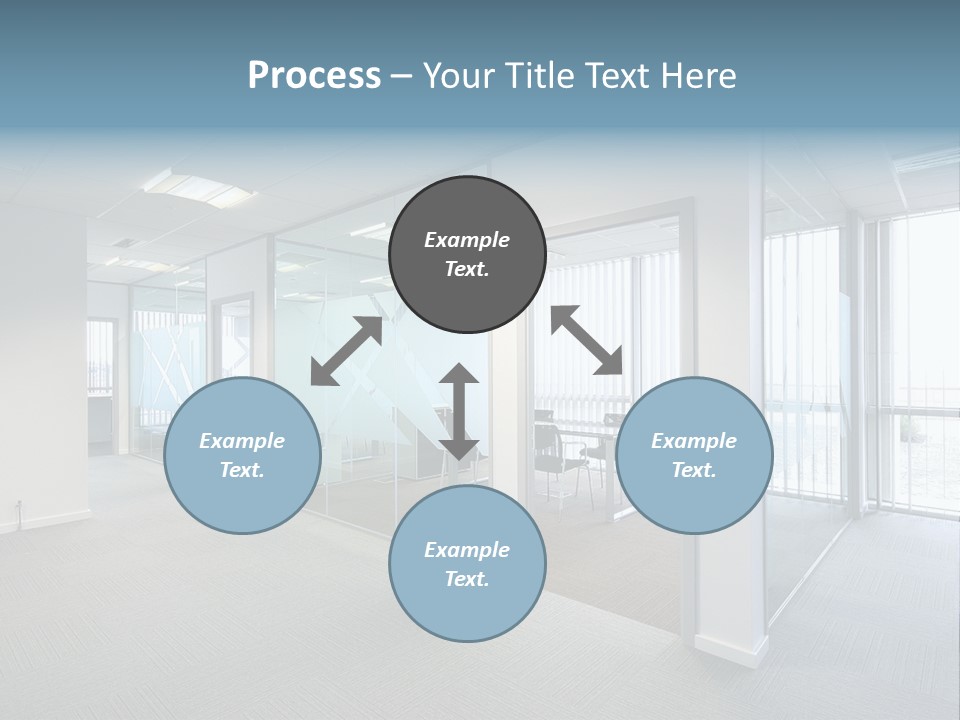 Lit Screen Ceiling PowerPoint Template