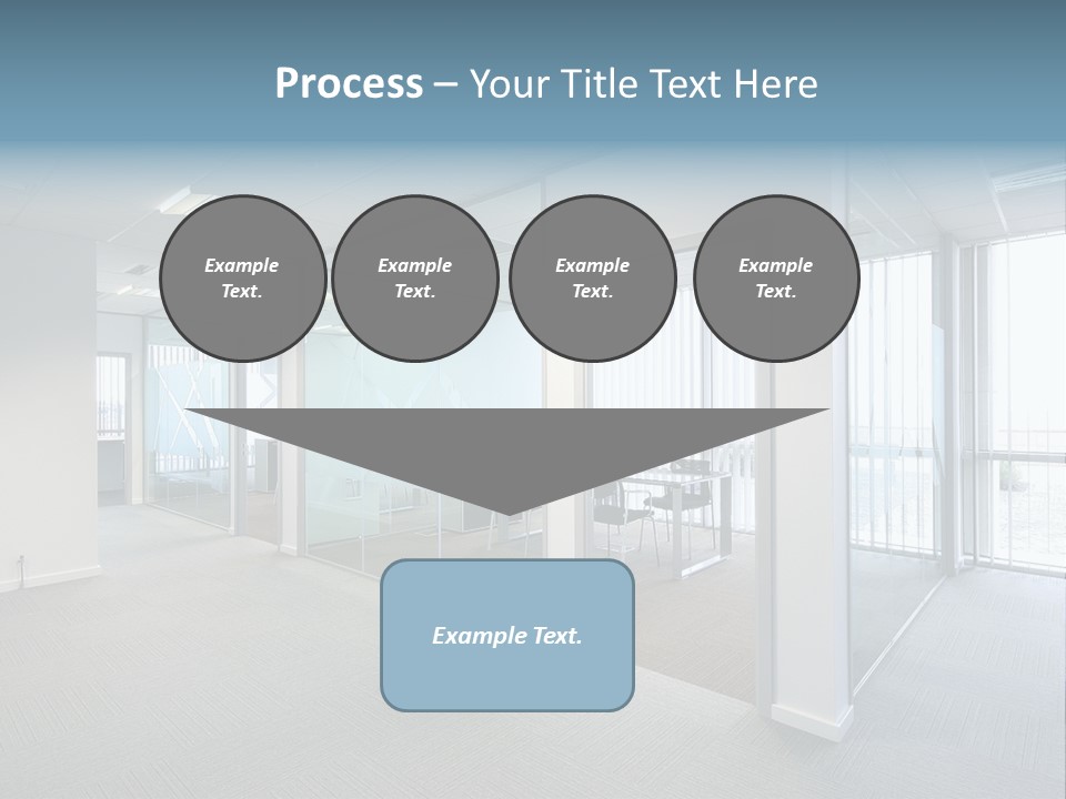 Lit Screen Ceiling PowerPoint Template