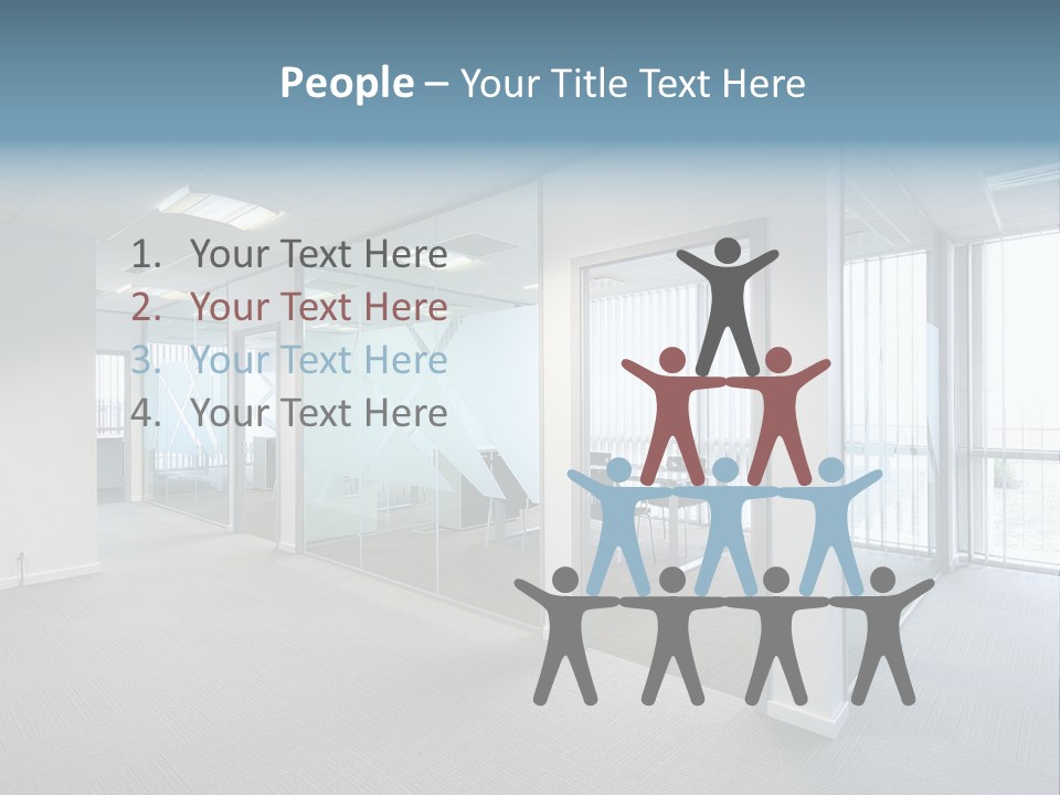Lit Screen Ceiling PowerPoint Template