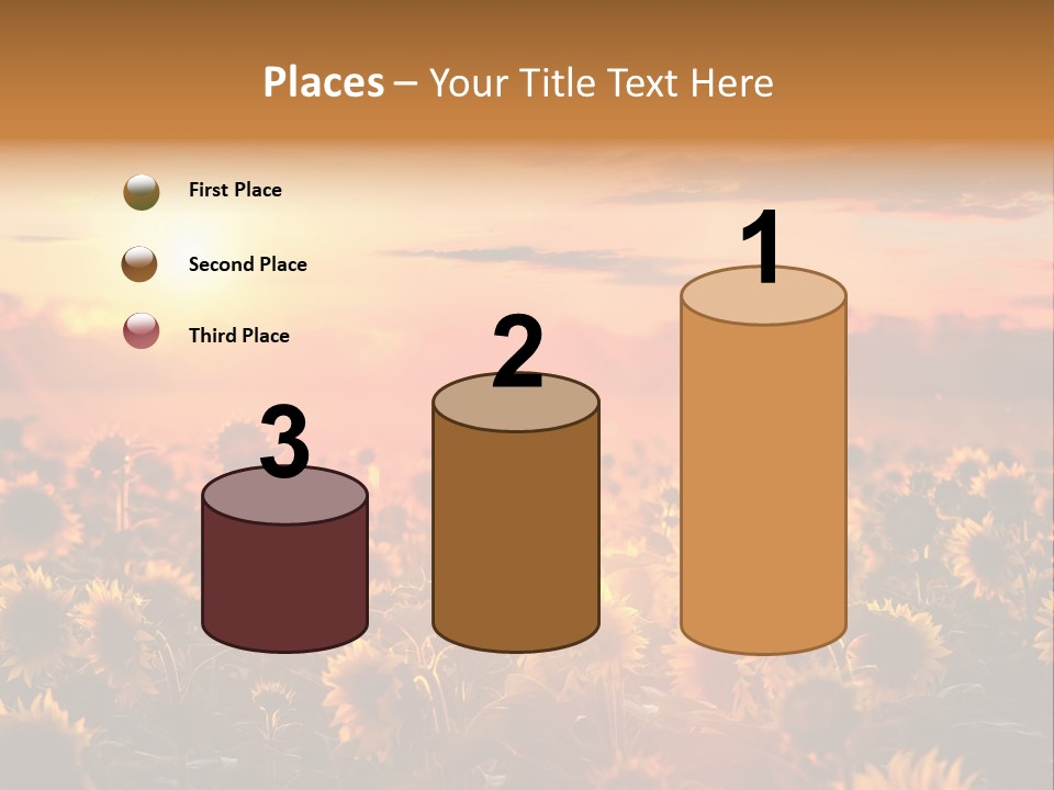 Flower Fiery Vibrant PowerPoint Template