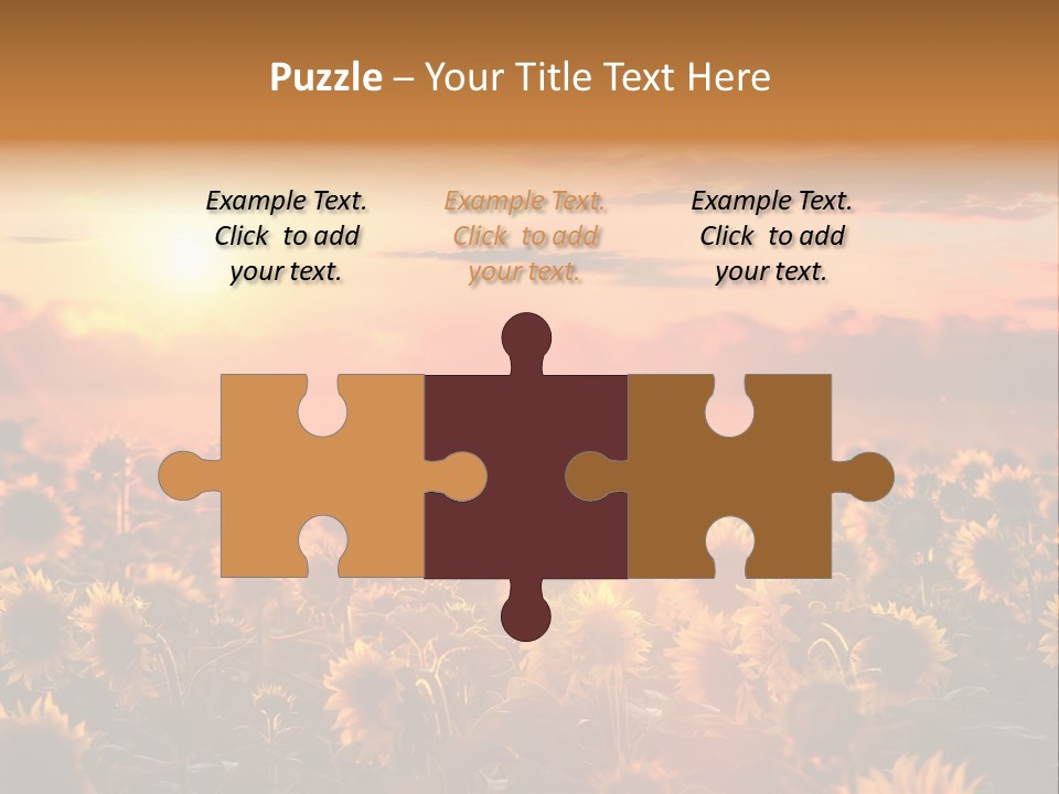 Flower Fiery Vibrant PowerPoint Template