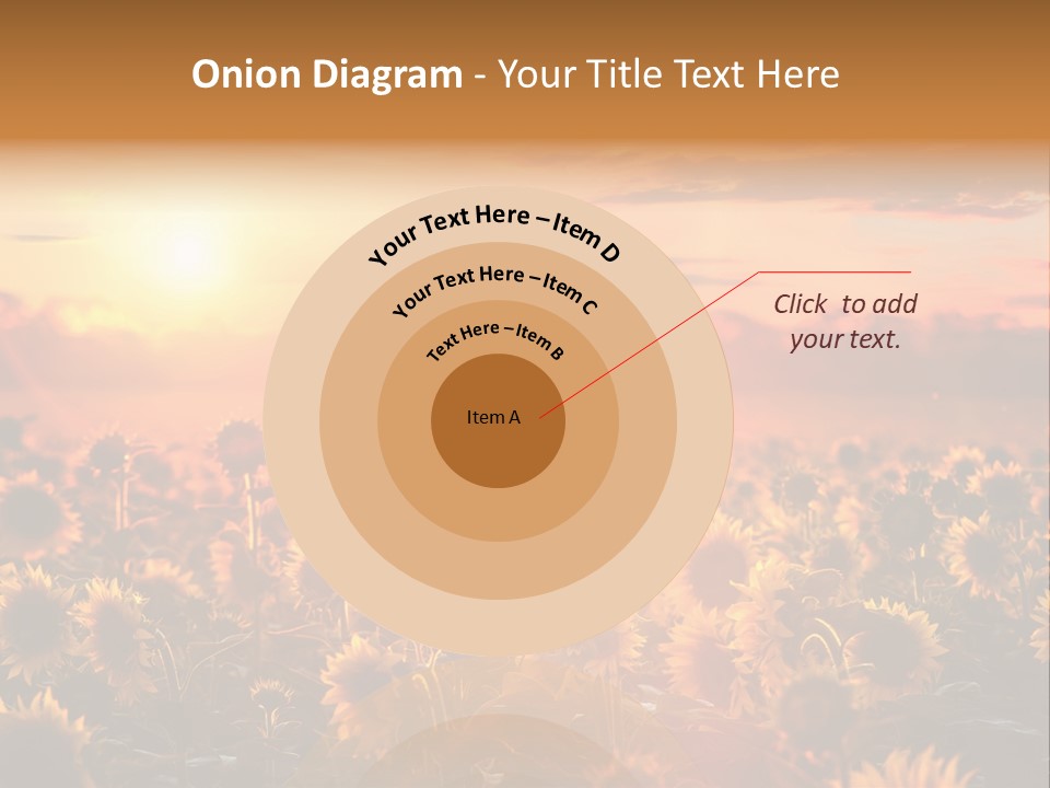 Flower Fiery Vibrant PowerPoint Template