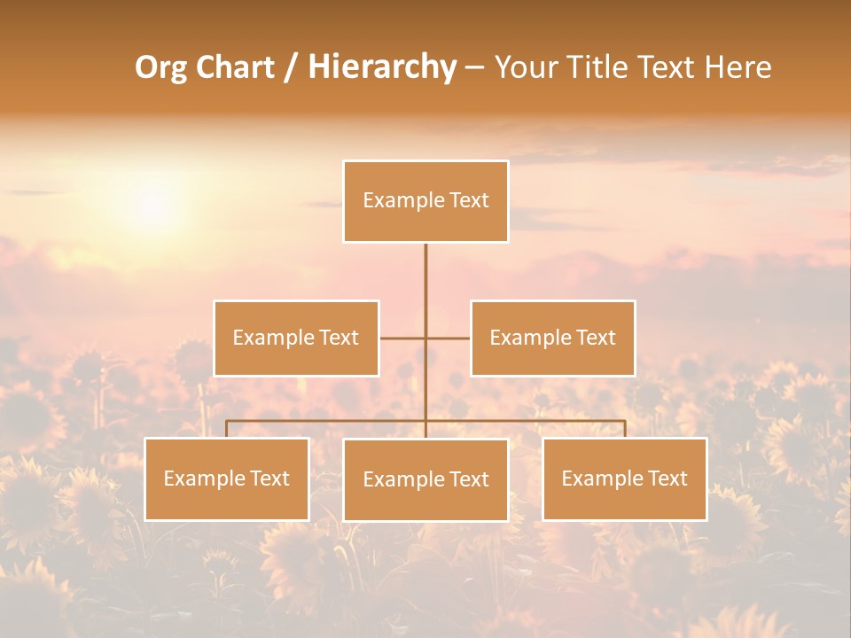 Flower Fiery Vibrant PowerPoint Template