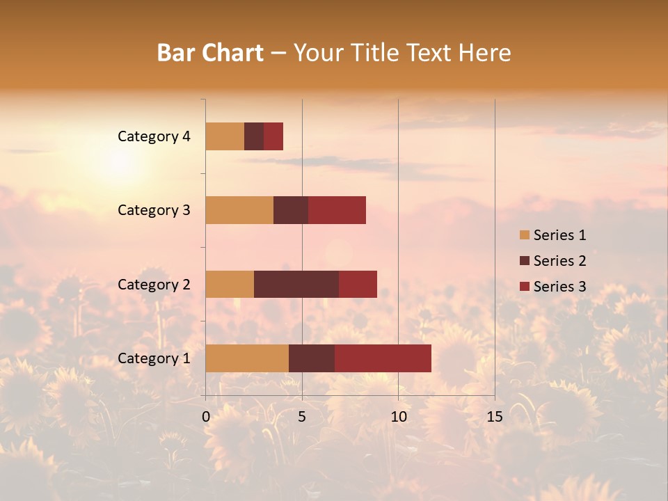Flower Fiery Vibrant PowerPoint Template