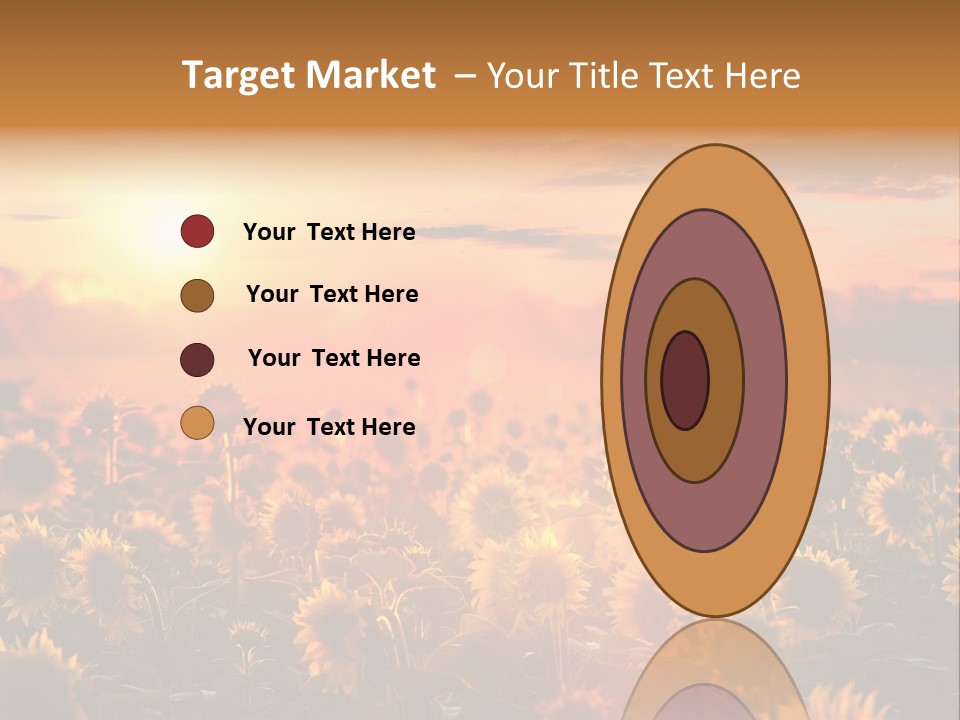 Flower Fiery Vibrant PowerPoint Template