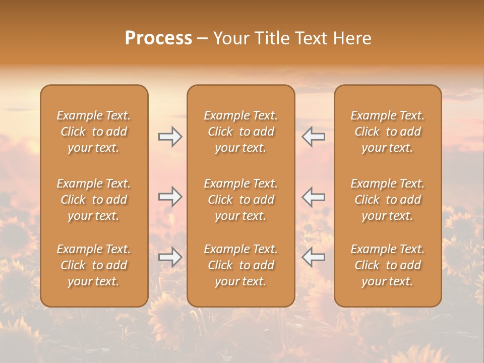 Flower Fiery Vibrant PowerPoint Template