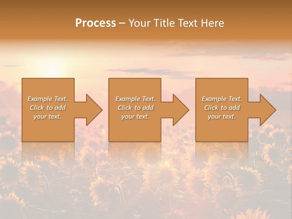 Flower Fiery Vibrant PowerPoint Template