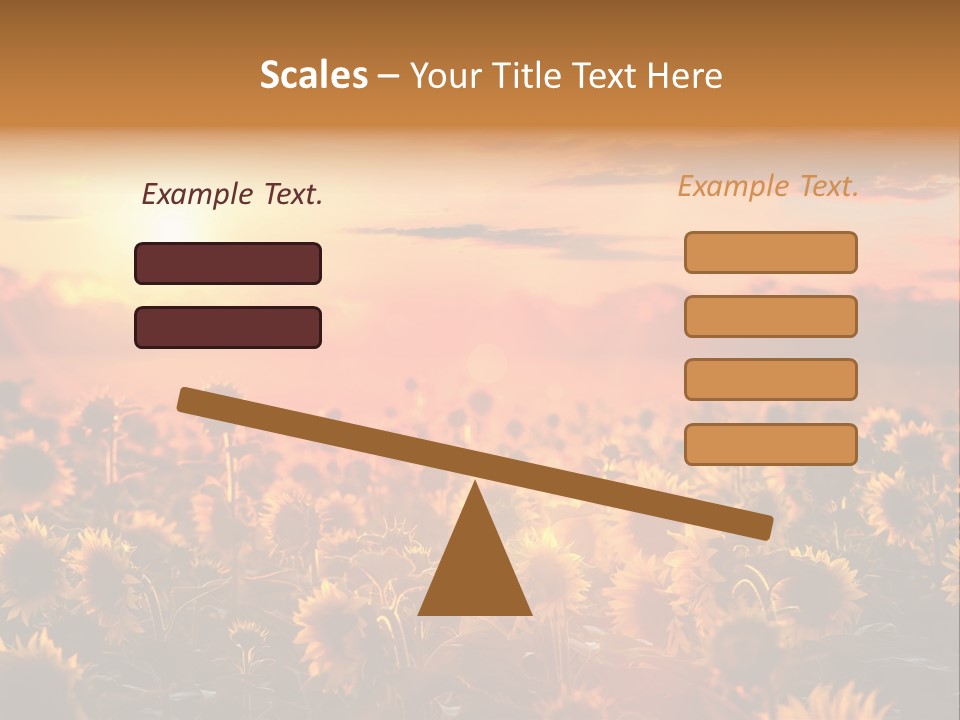 Flower Fiery Vibrant PowerPoint Template