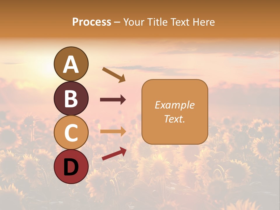 Flower Fiery Vibrant PowerPoint Template