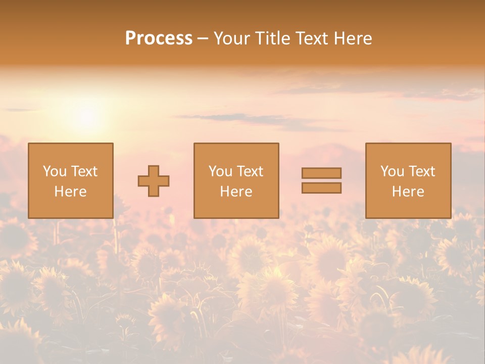 Flower Fiery Vibrant PowerPoint Template
