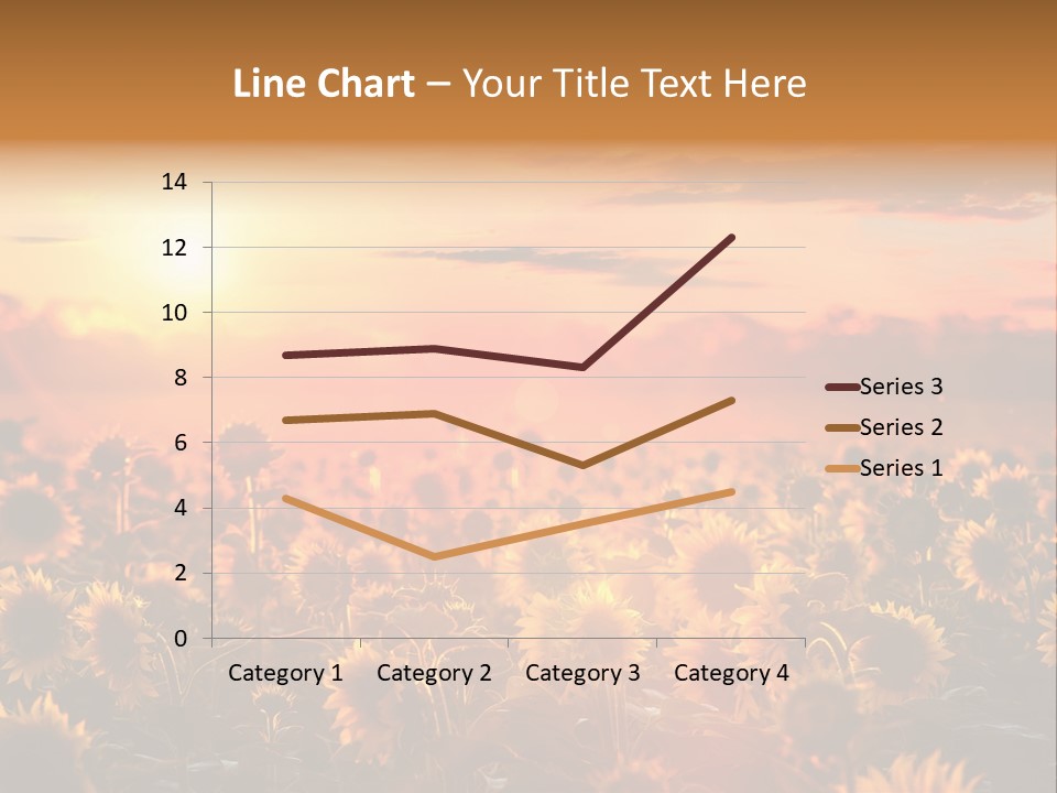 Flower Fiery Vibrant PowerPoint Template