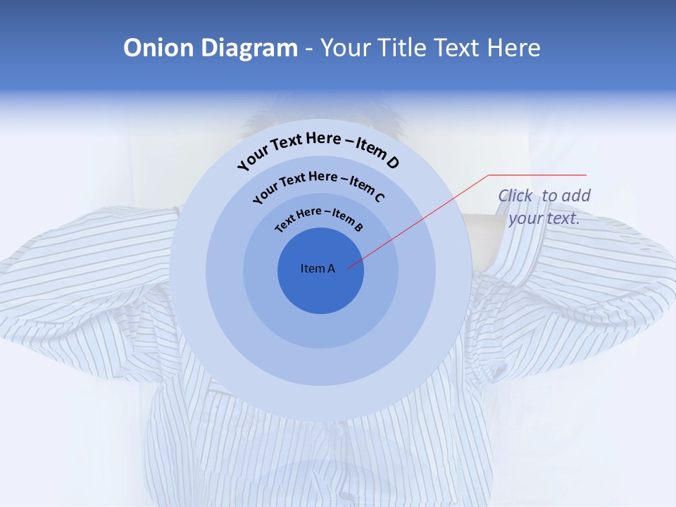 A Man Covering His Eyes While Laying In Bed PowerPoint Template