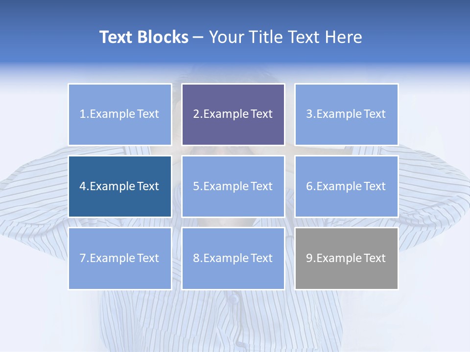 A Man Covering His Eyes While Laying In Bed PowerPoint Template